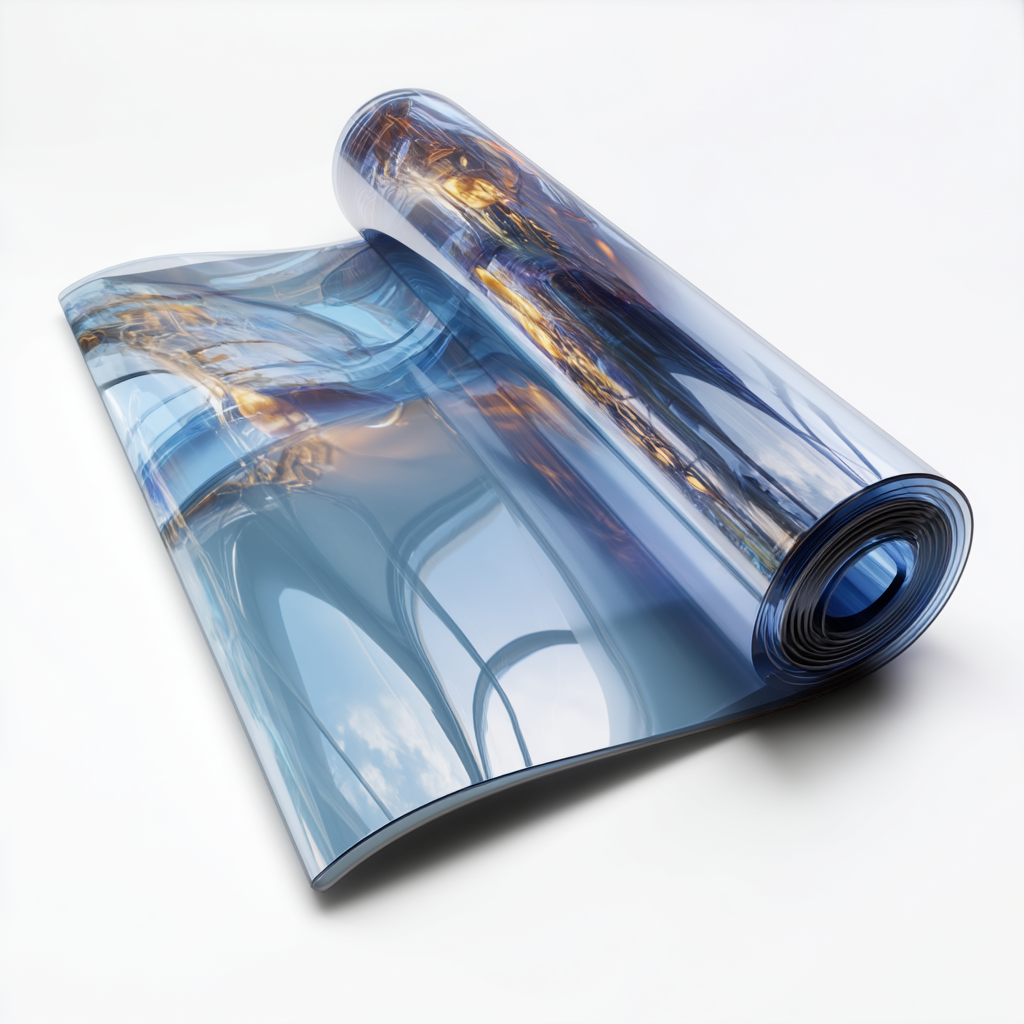 Гибкое стекло с тиснением, 2,0мм*1,0м*12м (вывод)